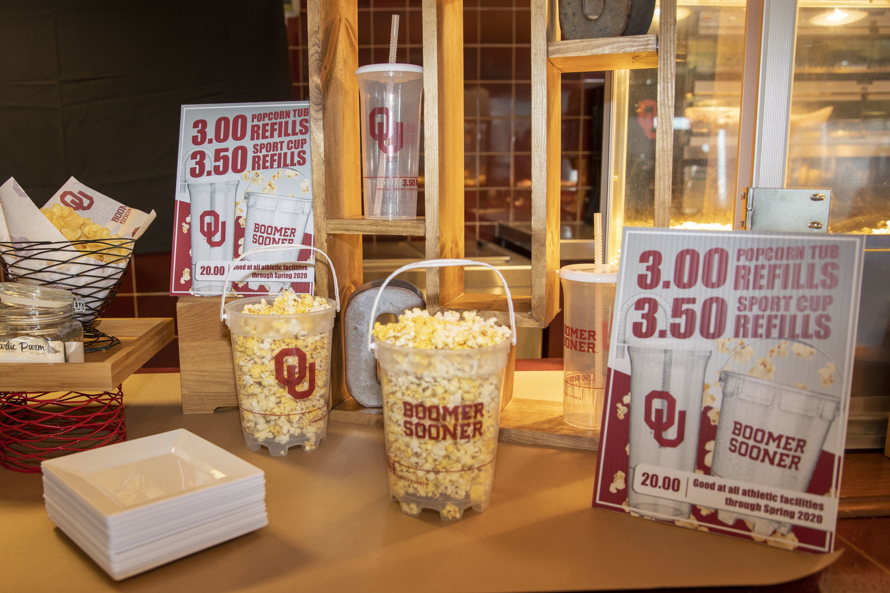 Refillable Popcorn and Soda Kit
